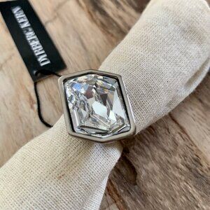Dyrberg/Kern Phena huge Swarovski crystal ring